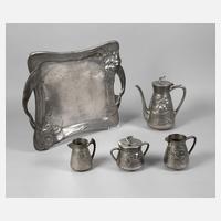 Eduard Hueck Jugendstil-Kaffeeset111