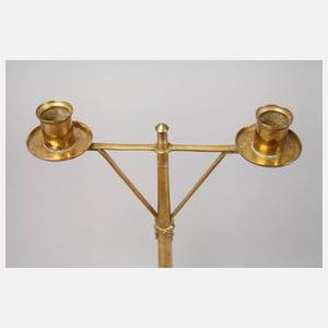 Zweiarmiger Tafelleuchter Holland