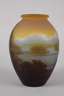Emile Gallé Vase Fjordlandschaft