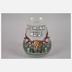 Ludwig Hohlwein Kanne und fünf Gläser