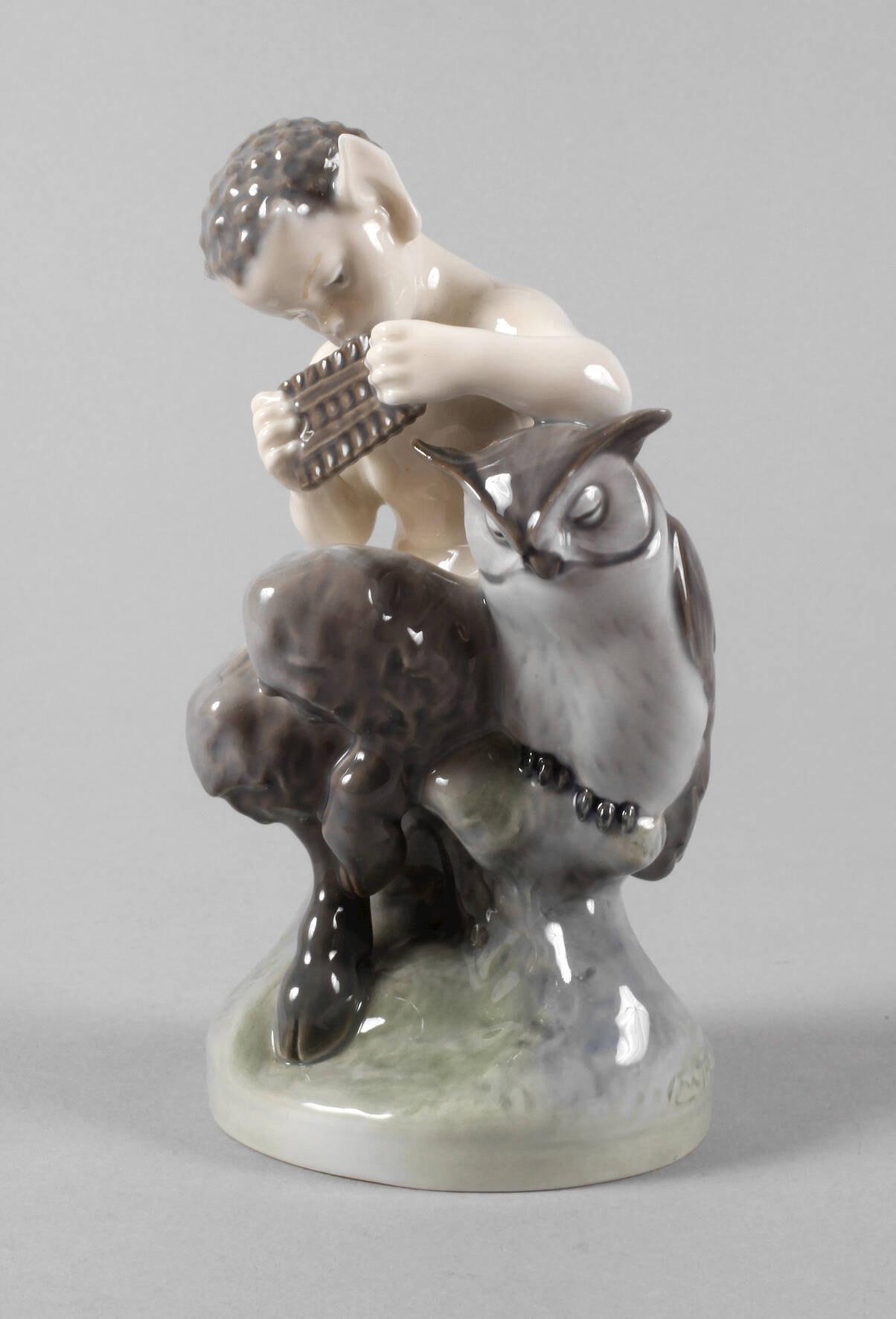 Kopenhagen Faun mit Eule