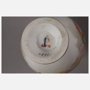 KPM Berlin Vase Weichmalerei