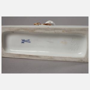 Meissen "Faun auf Ziege"