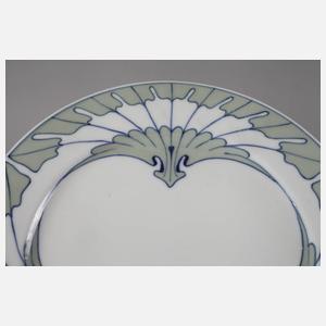 Meissen Speiseteller aus dem Flügelmusterservice