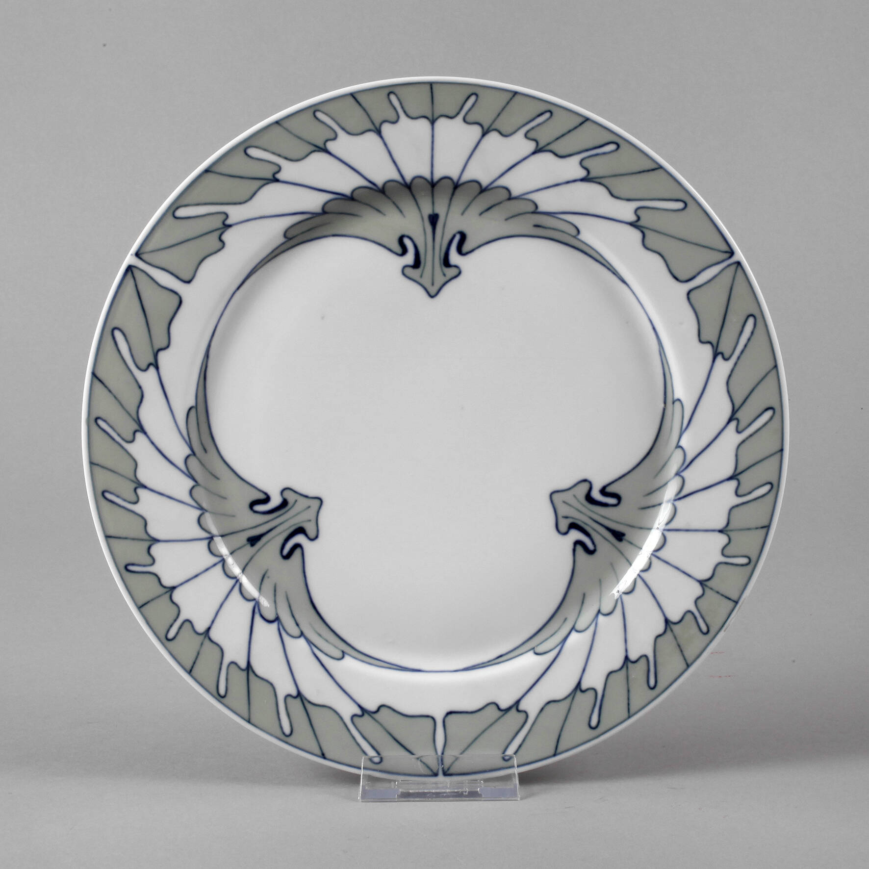 Meissen Speiseteller aus dem Flügelmusterservice