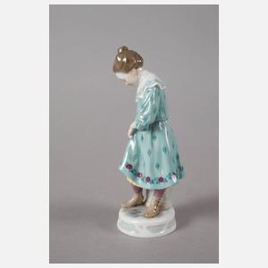 Meissen "Mädchen mit Apfel und Korb"