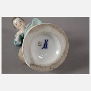 Meissen "Mädchen mit Apfel und Korb"