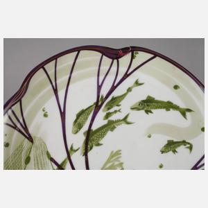 Nymphenburg Teller aus einem Fischservice