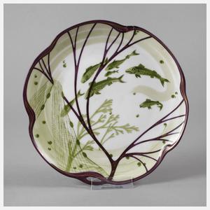 Nymphenburg Teller aus einem Fischservice