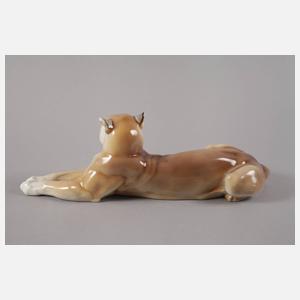 Nymphenburg liegender "Silberlöwe"