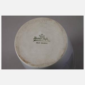 Rosenthal Vase mit Kastaniendekor