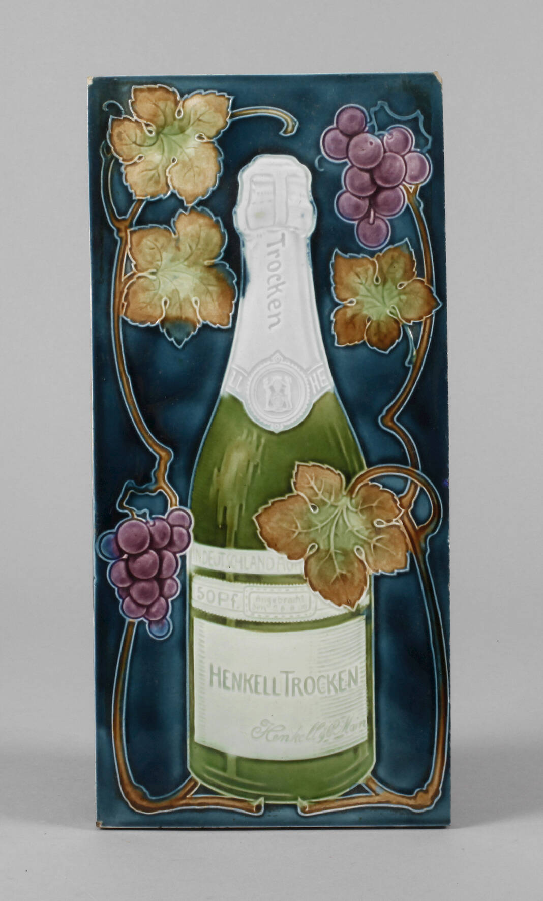 Wandkachel "Henkell Trocken"