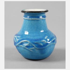 Max Laeuger kleine Vase Craqueléglasur