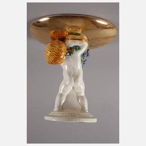 Michael Powolny Tafelaufsatz mit Putto