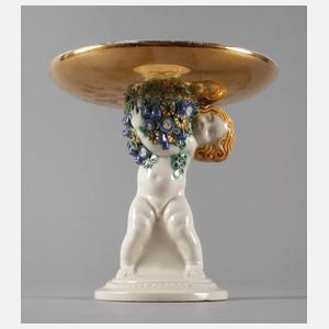 Michael Powolny Tafelaufsatz mit Putto