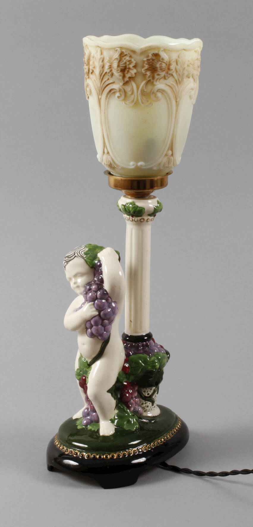 Julius Dressler figürliche Tischlampe