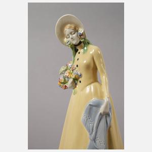 Wiener Kunstkeramische Werkstätte Krinolinendame