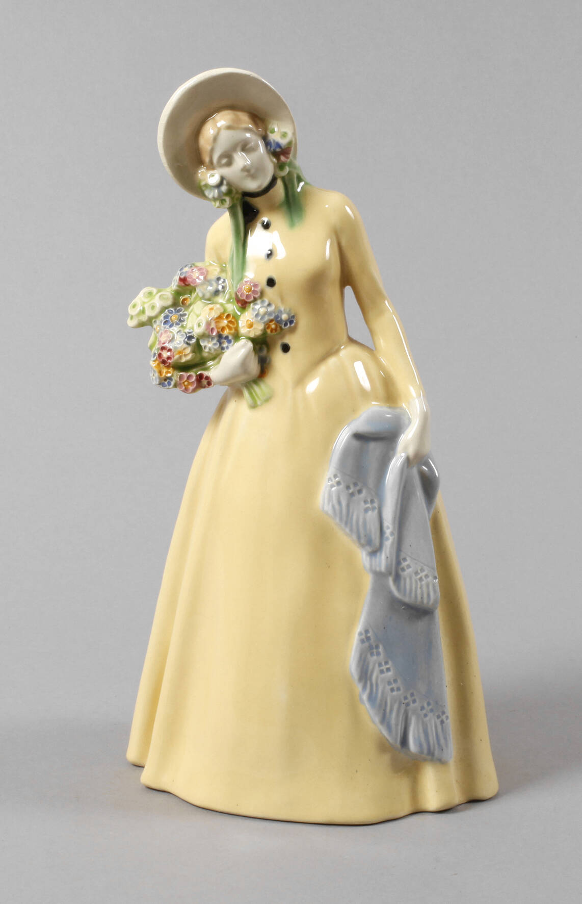 Wiener Kunstkeramische Werkstätte Krinolinendame