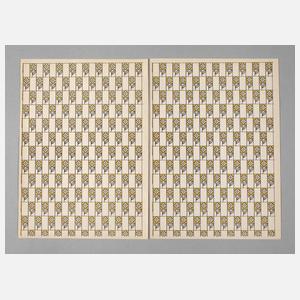 Einschlagpapier der Wiener Werkstätte