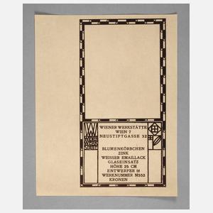 Gedruckte Warenauszeichnung