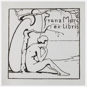 Franz Marc, Eigenexlibris