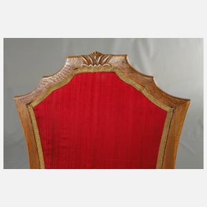 Vier Stühle Art deco