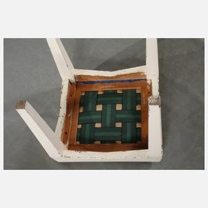 Vier anthroposophische Hocker