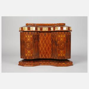 Aufwendige Intarsienschatulle Art déco