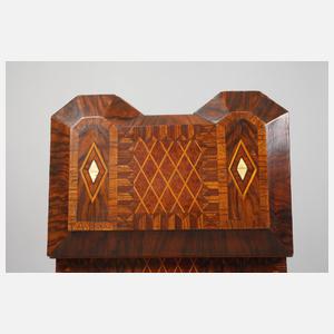 Aufwendige Intarsienschatulle Art déco