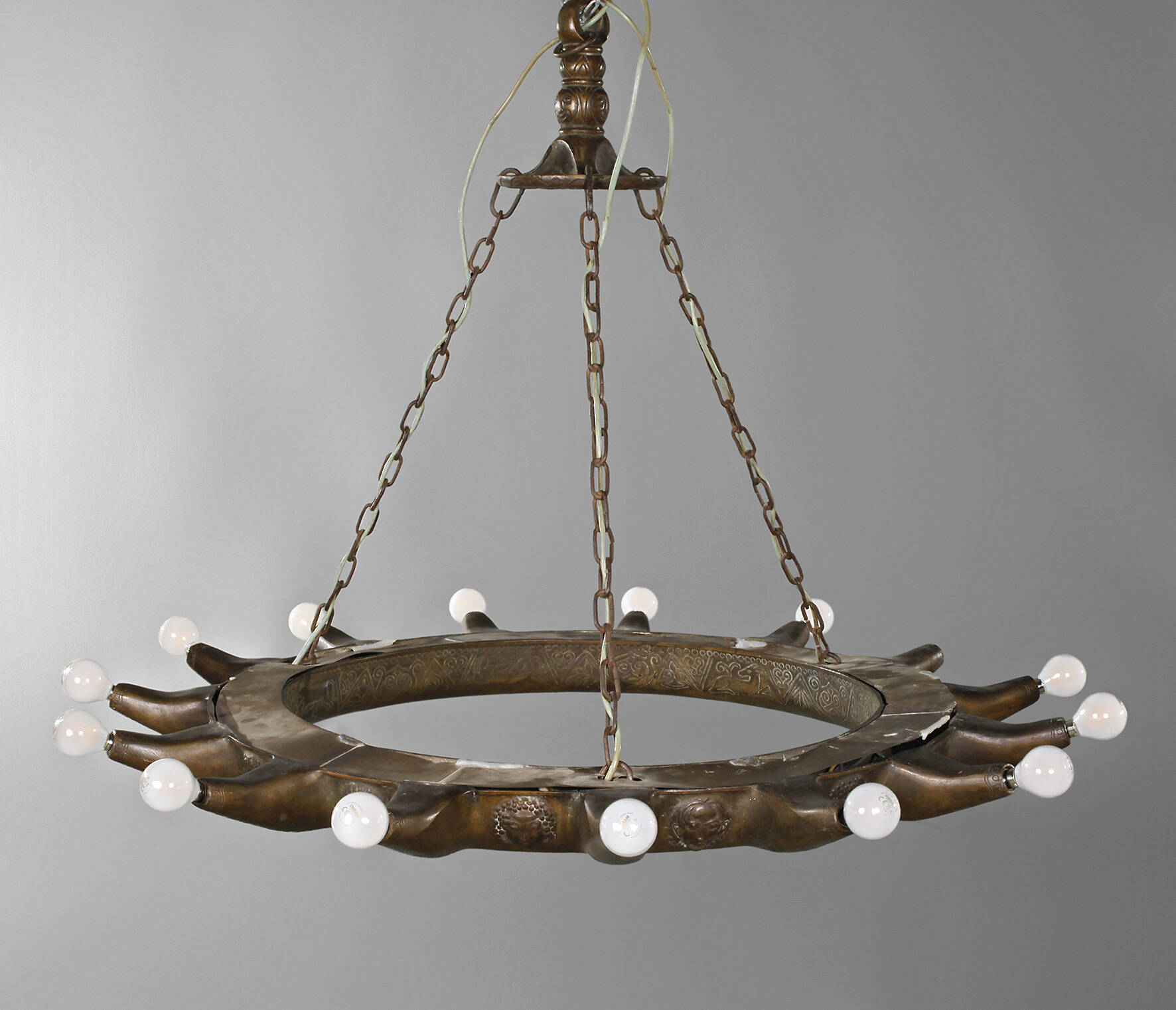 Radleuchter Art déco