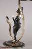 Figürliche Tischlampe Art déco