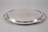 Großes Silbertablett Art déco