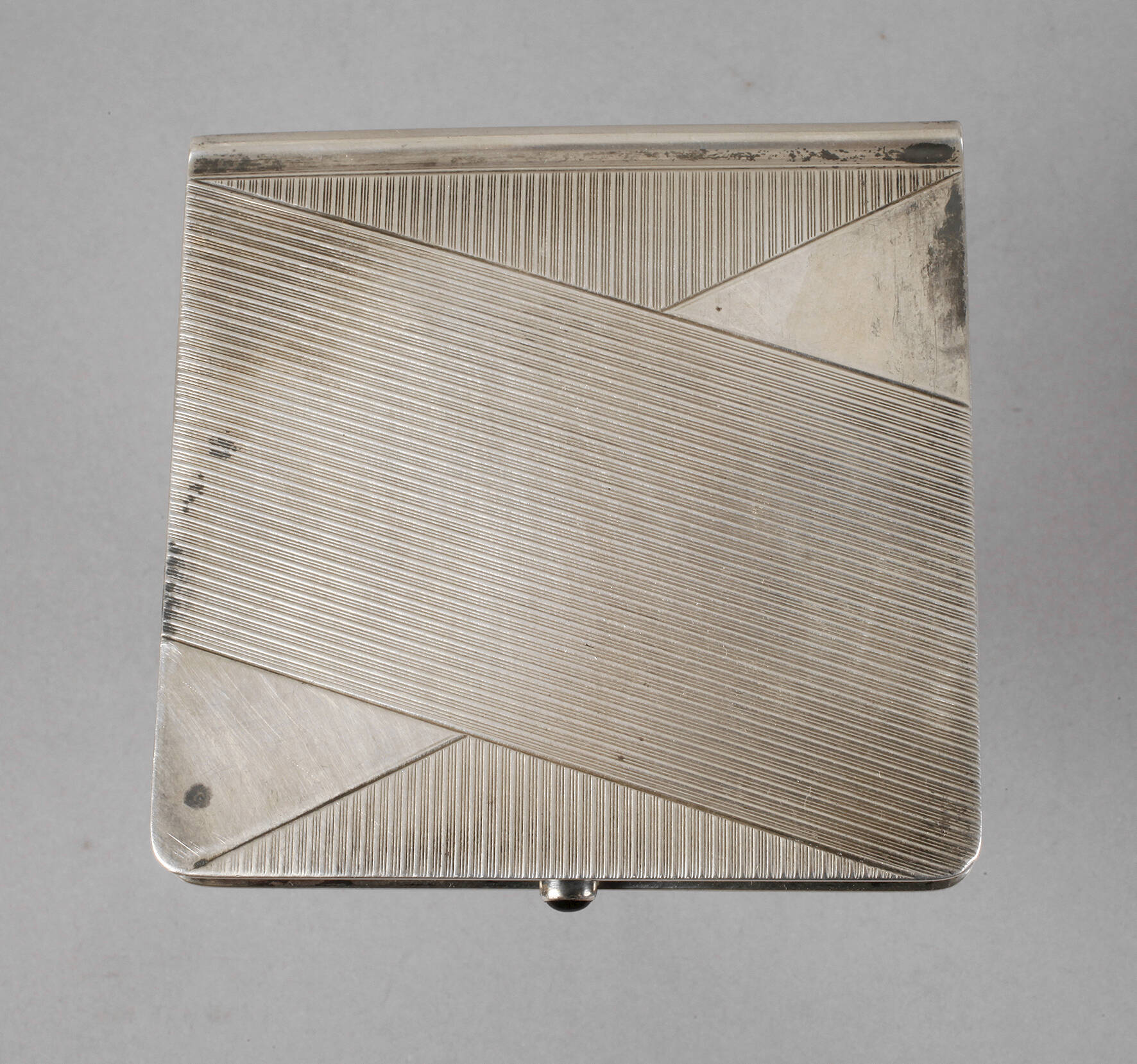 Silber Zigarettendose Art déco