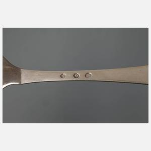 Georg Jensen drei Silberlöffel