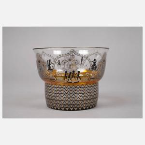 Fachschulschale Steinschönau Schattenmalerei