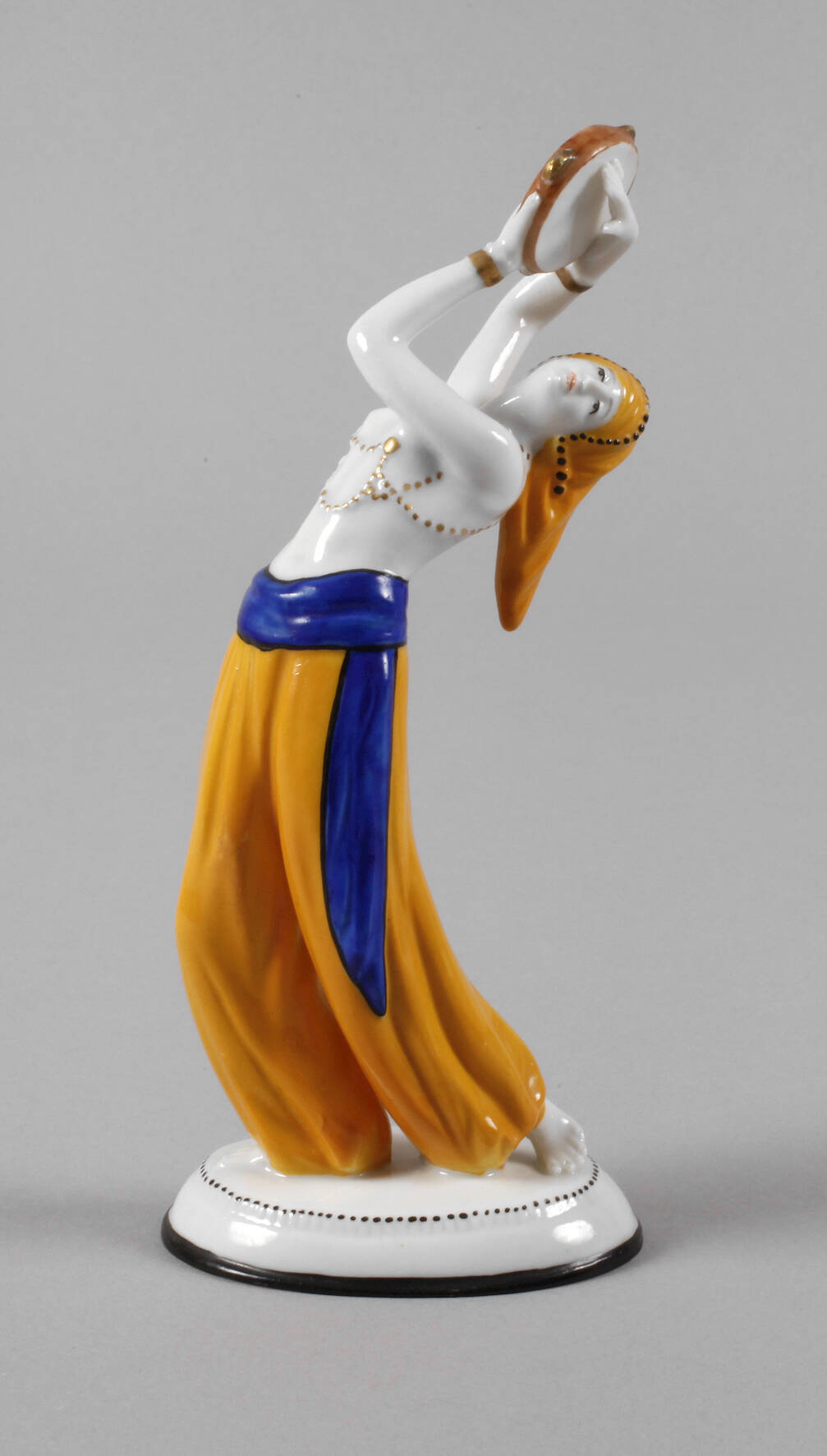 Wilhelm Goebel Orientalische Tänzerin mit Tambourin