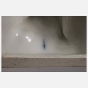 KPM Berlin weiblicher Akt mit Fisch