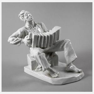 Rosenthal "Ziehharmonikaspieler"
