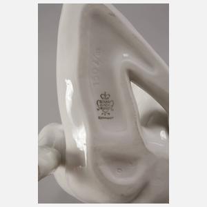 Schaubachkunst sitzender weiblicher Akt