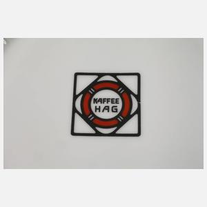 Werbeteller Kaffee Hag