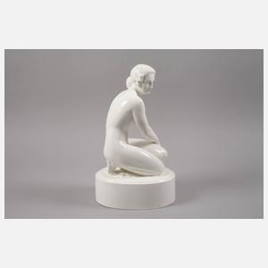 Weibliche Aktfigur Art déco