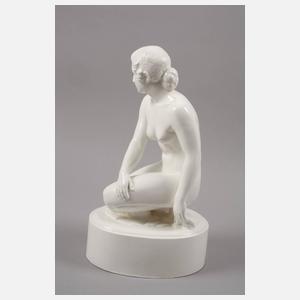 Weibliche Aktfigur Art déco