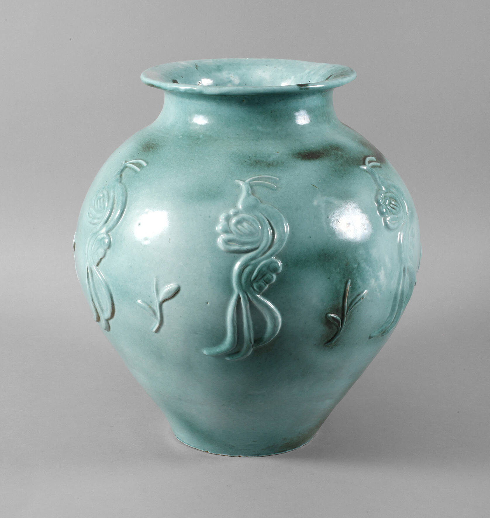 Kurt Feuerriegel große Bodenvase Art déco