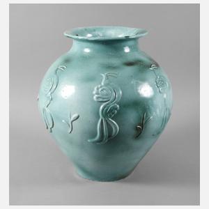 Kurt Feuerriegel große Bodenvase Art déco