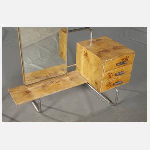 Frisierspiegel mit Hocker