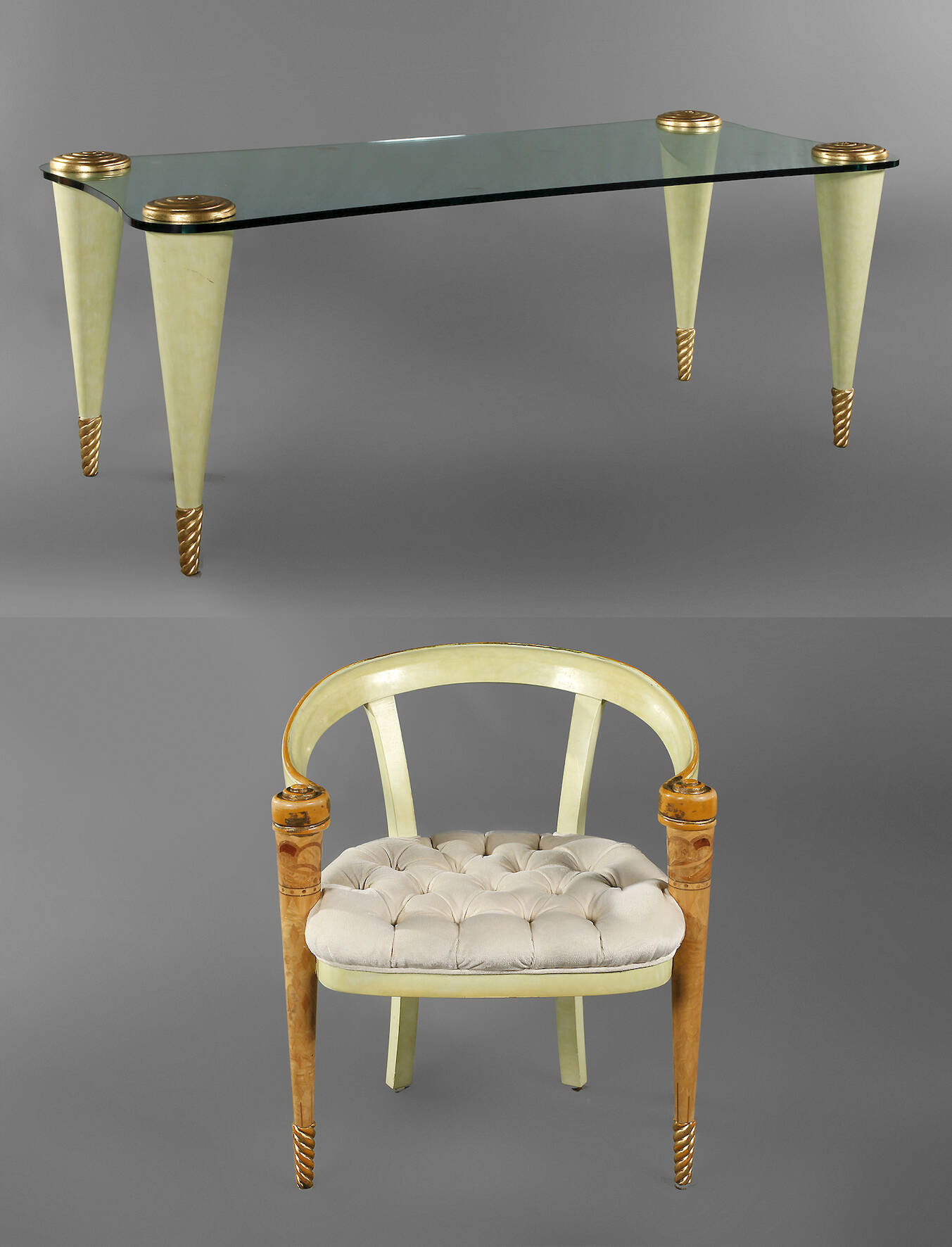 Tisch und Sessel Colombostile