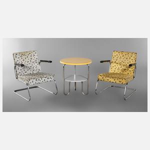 Sitzgruppe Stahlrohr