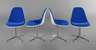 Vier Stühle "Lafonda" Charles & Ray Eames