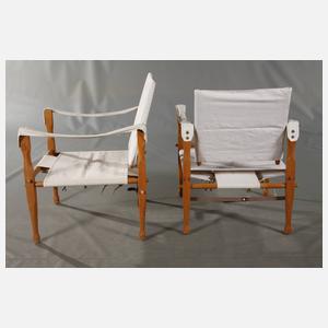 Drei Safari Chairs