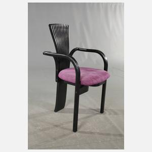 Sechs Totem Armlehnstühle